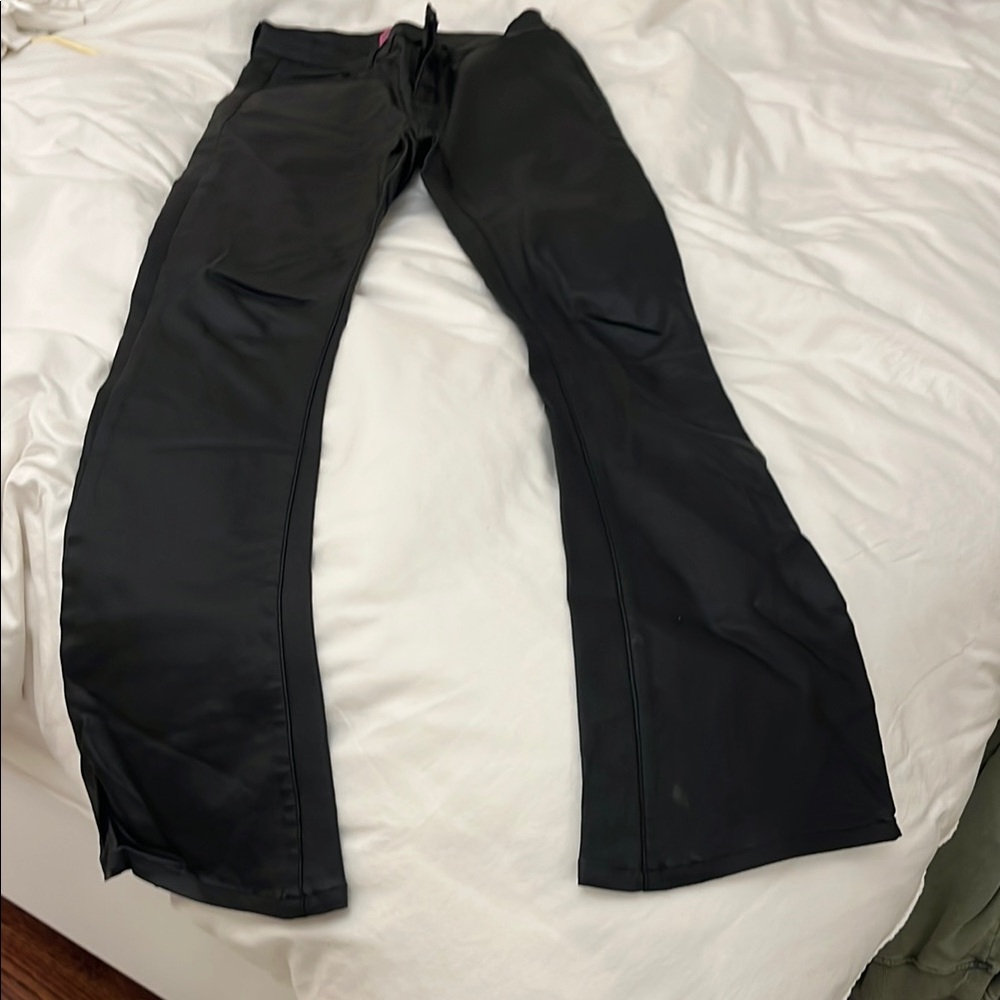 Black Flared Pants